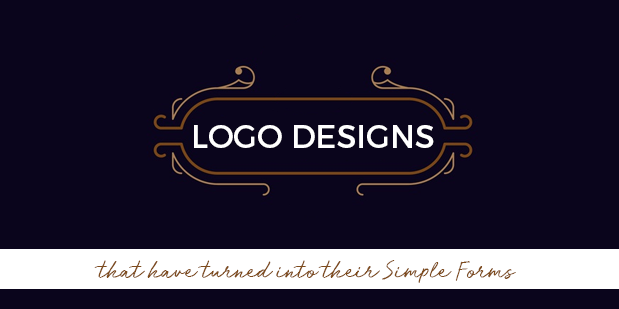Logo Designs that have turned into their Simple Forms