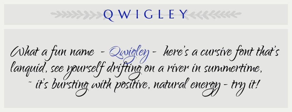 Qwigley