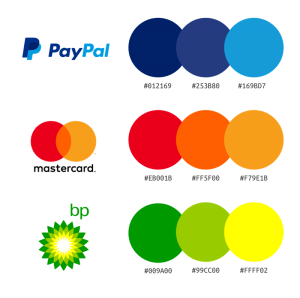 Brand colour palette