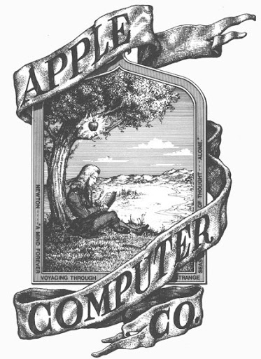 Apple’s First Logo in 1976 - Designed by Ronald Wayne
