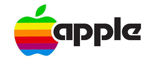 apple logo multi colored