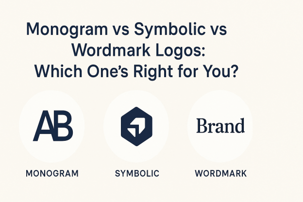 Monogram vs Symbolic vs Wordmark Logos: Which One’s Right for You?