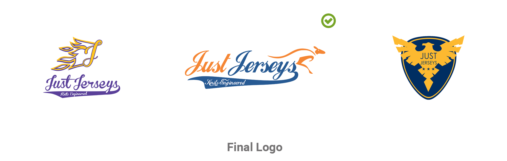 Just Jerseys Logo Design Concepts