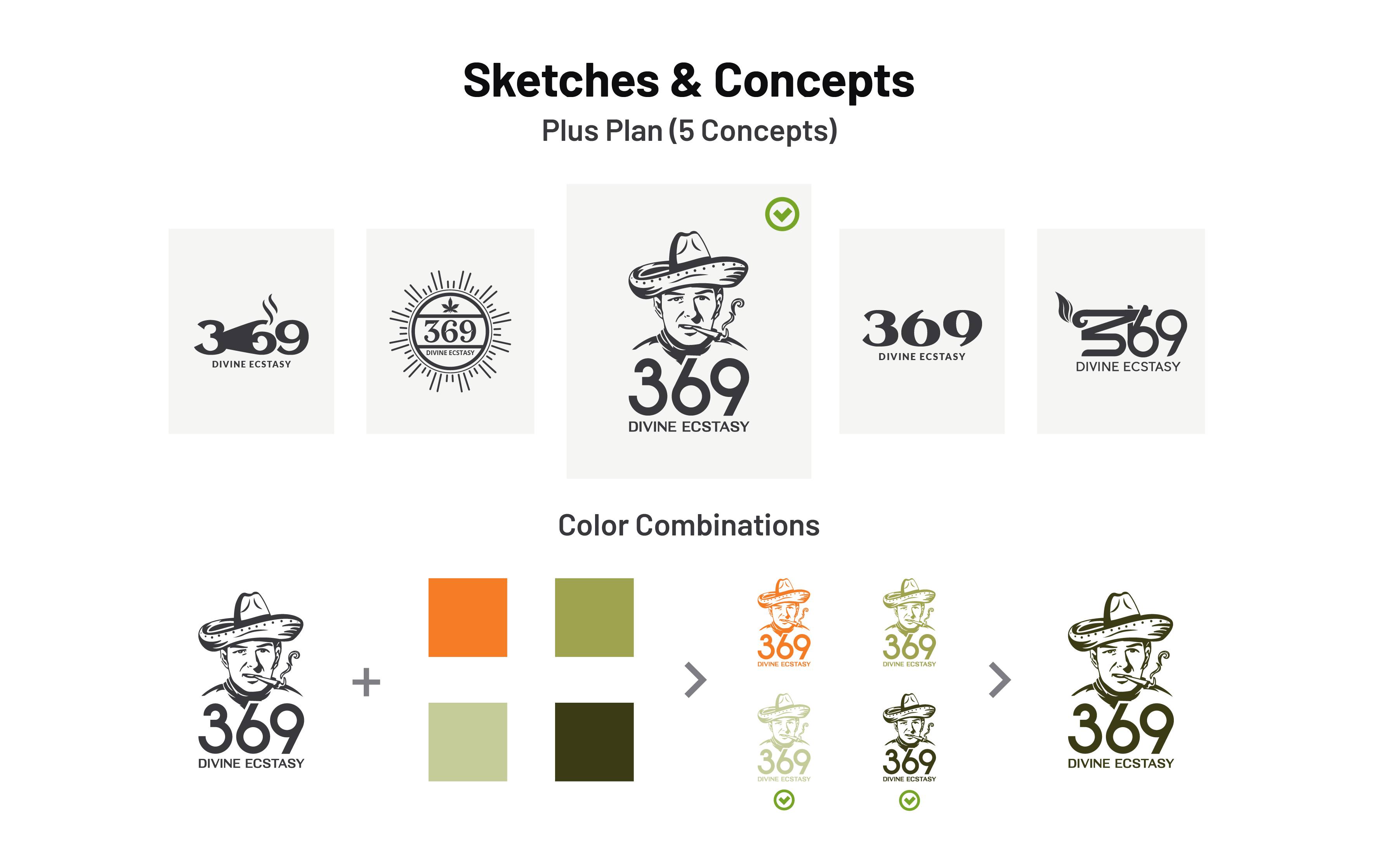 Ricky Chopra Logo Design Concepts