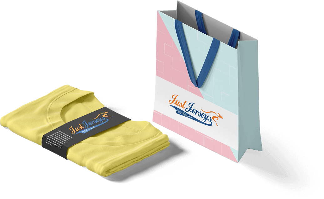 Just Jerseys Product Logo Design