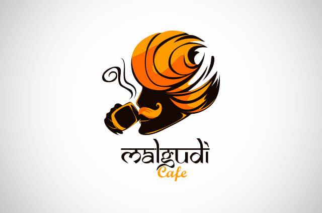 Laogudi cafe Logo Design