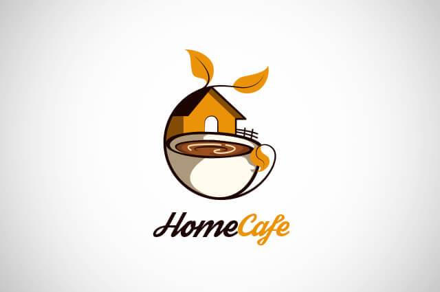 Home Cafe Logo Design