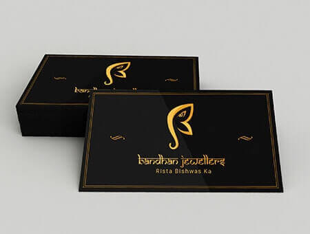 Business Card Kalyan Jewellers Design