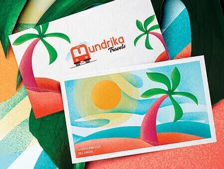 Business Card Undrika Design