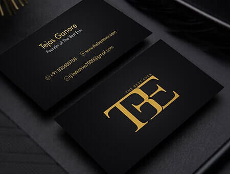 Business Card Tejas Design