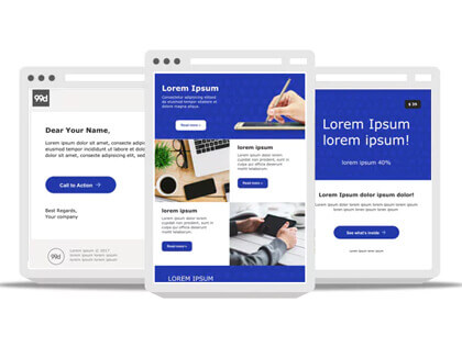Responsive Email Template Design Services