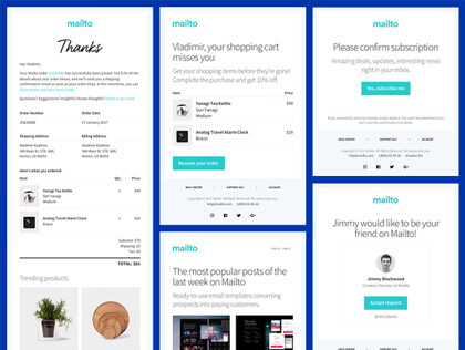 Responsive Email Template Design Services
