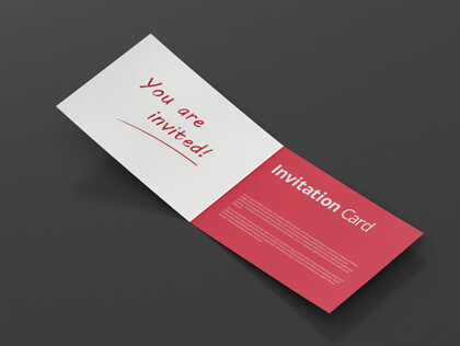 Invitation Card Designing Services